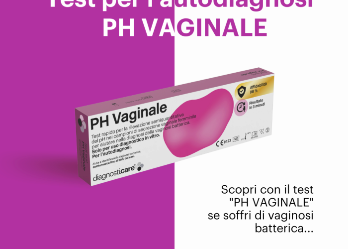 Test verifica i livelli di acidità del pH vaginale